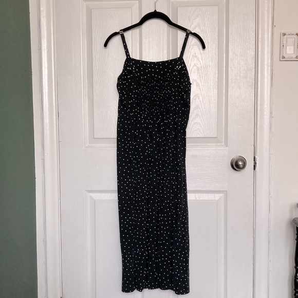 Gap polka dot midi dress w spaghetti straps - Picture 3 of 5